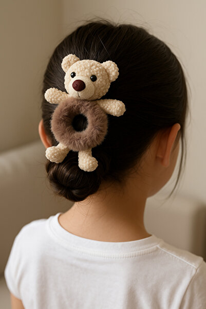 NOT GUILTY Elastica de păr pentru copii cu figurină de ursuleț de pluș – Agra...