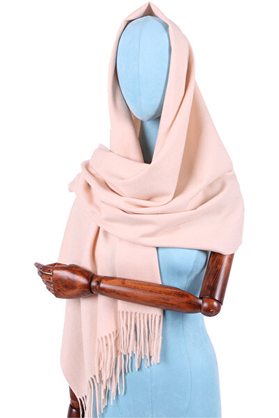 Alice Women's scarf, imitation cashmere, thin, cold season, with fringes,