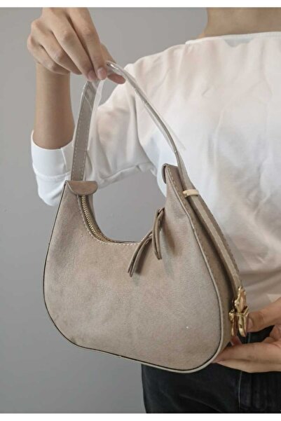 Noor Design Bej Rengi Askılı Kadın Omuz ve El Çantası