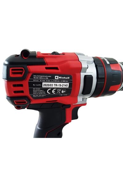 Einhell Eınhell Te-cd 18/50 Li-i Bl 18v 4ah Çift Akülü Kömürsüz Darbeli Matkap