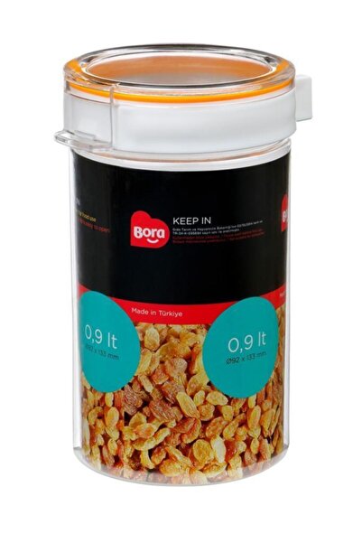 Bora Plastik Pet Round 89mm No3 0.9 Lt 3 Pieces