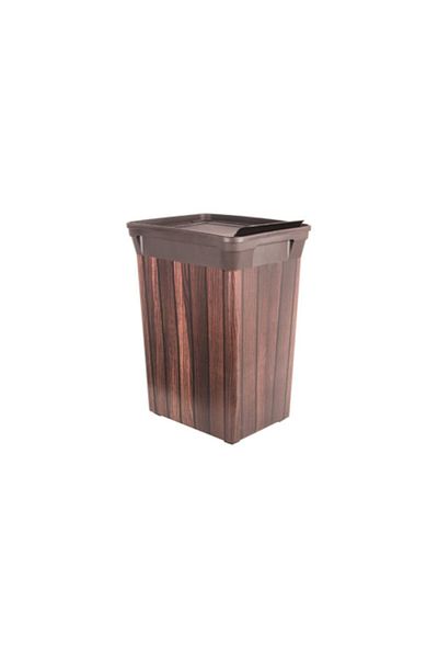 QUTU Trashbin Blackwood 20 L Πλαστικός κάδος απορριμμάτων