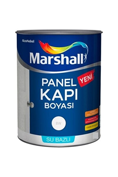 Marshall Su Bazlı Panel Kapı Boyası Deniz Kabuğu 2.5 Lt