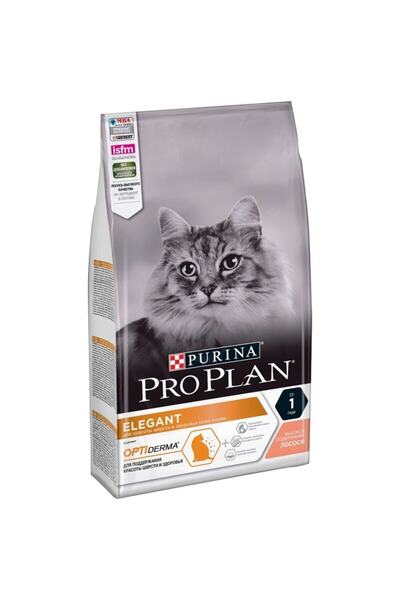 Pro Plan Elegant Derma Plus Somonlu Yetişkin Kedi Maması 1,5 Kg
