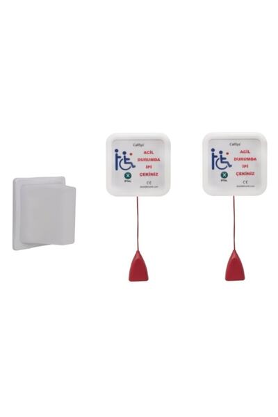 CallSys Bay Ve Bayan Engelli Wc Acil Yardım Ipli Çağrı Seti