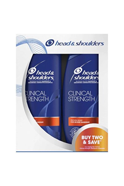 Head & Shoulders Head Shoulders Clinical Strength Kepek Şampuanı 400ml / 2 Adet
