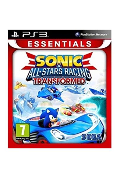 SEGA Sonic All Stars Racing Ps3 Oyun Orjinal Jelatininde