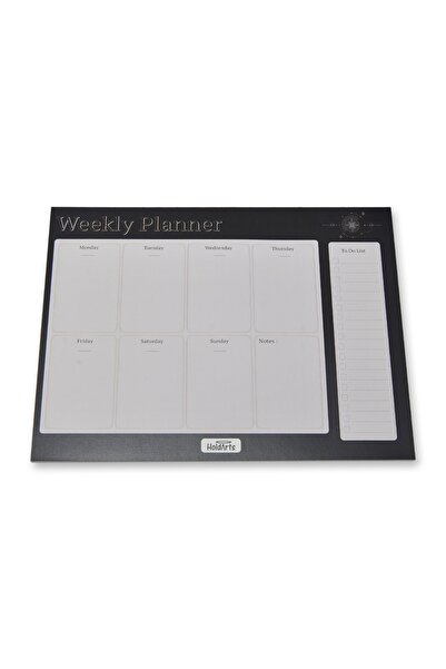 Desk Planner - Pusula Desen Haftalık Planlayıcı 31,8 X 23,7