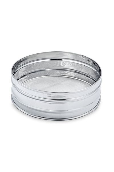 Boğaziçi Flour Sieve Stainless Steel 30 Cm Matar Kitchen