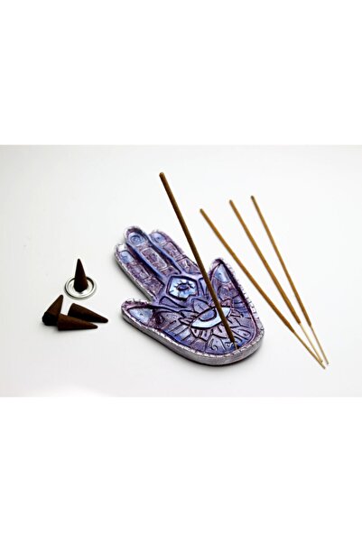 vivus in Hamsa Tütsülük | Bereket Tütsülüğü | Özel Hediyelik Kutusunda | Mürdüm