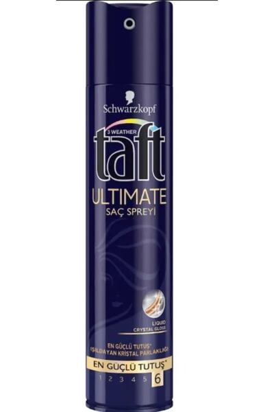 Taft Ultimate Kristal Saç Spreyi No:6