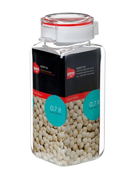 Bora Plastik Pet Cornered 63mm No3 0.7 Lt 3 Pieces