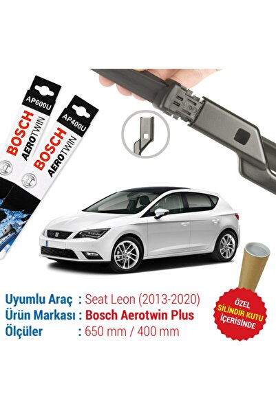 Bosch Seat Leon Silecek Seti (2013-2020 Mk3) Aerotwin Plus