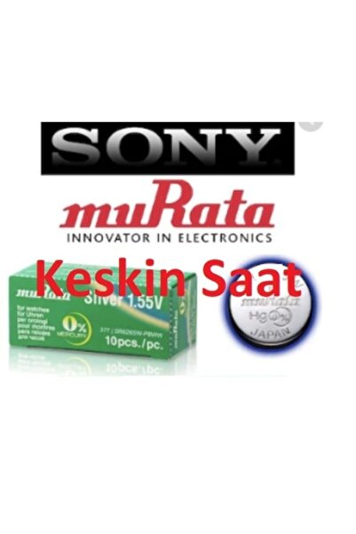 MURATA Saat Pili 1 Ad Sr721 Sw 362 Ag11 Sony -