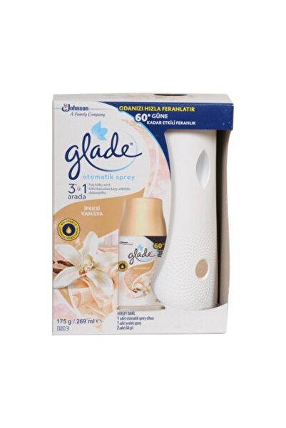 Glade Otomatik Sprey + Ipeksi Vanilya Yedek 269 Ml
