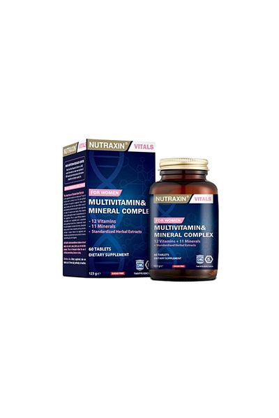 Nutraxin Multivitamin andMineralComplex for Women - 60 Tablets