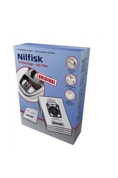 Nilfisk كيس غبار عالي الجودة A++