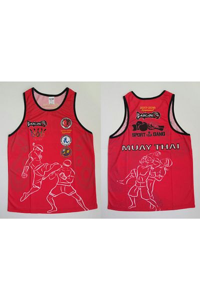 Dragon Muay Thai Federation Logo Athlete