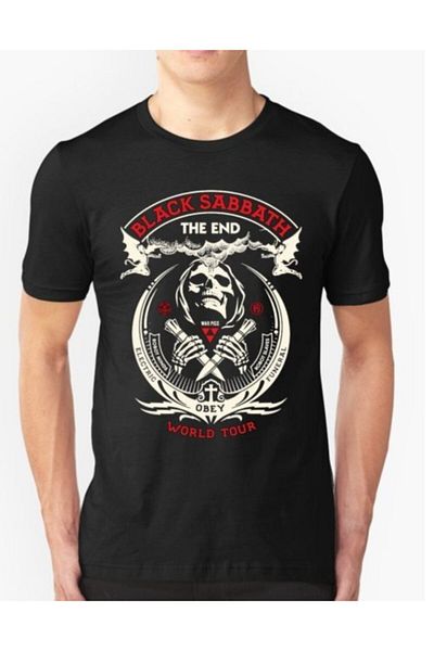 Kuzgunshop Μπλουζάκι Black Sabbath "The End".