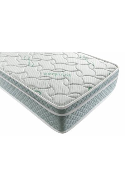 MAXİ-COSİ Maxi Cosi Bamboo 80x130 Soft Ortopedik Kuş Tüyü Pedli Yaylı Yatak 80*130 Bamboo Yaylı Bebek Yatağı