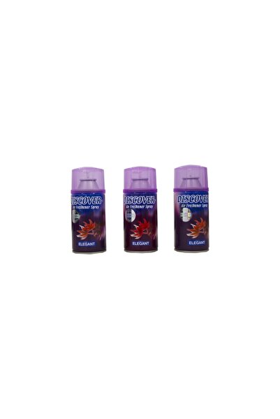 Discover Dıscover Elegant Oda Kokusu 320mlx3adet Makinaya Uyumlu Sprey