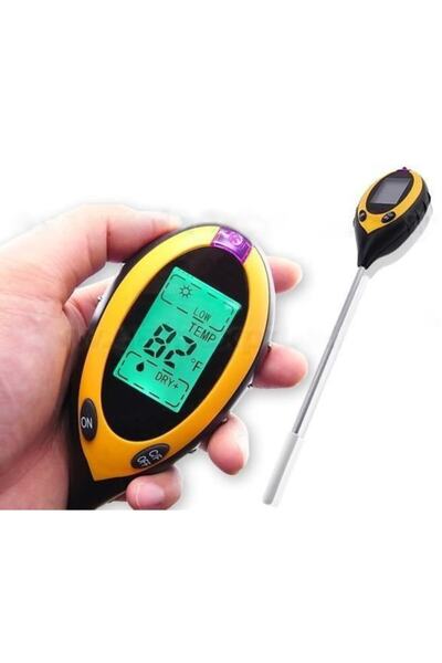 CastimoLab Kcb 300 Dijital Toprak Ph, Nem, Işık Ve Sıcaklık Ölçer