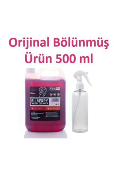 Valet Pro Bilberry Wheel Cleaner Jant Temizleyici Bölünmüş 500 Ml
