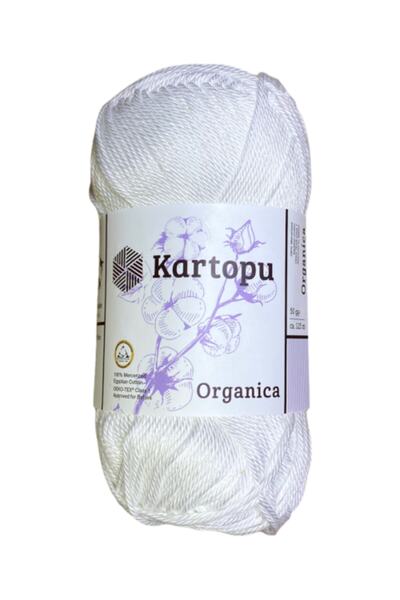Kartopu Organica Renk No: 010 Beyaz