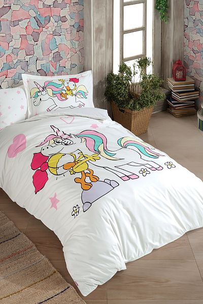 Hobby Poplin Single Duvet Cover Set - Licensed Yours V1
