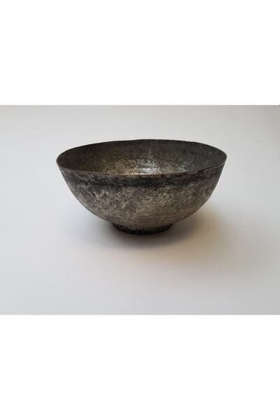 BEGÜLDAN Eski Bakır Çorba Kasesi Yaklaşık 100 Yıllık Çap 22 H 10 Cm Beg_30