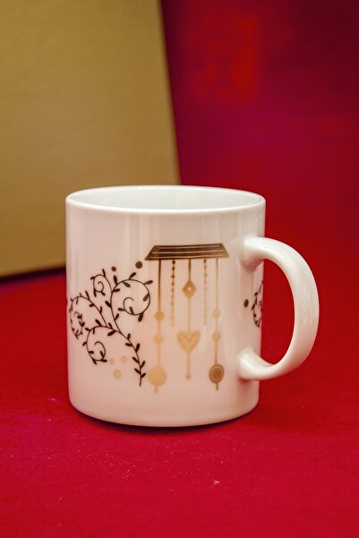 Bursa Porselen Dekor Yeni Yıl Serisi Porselen Kupa