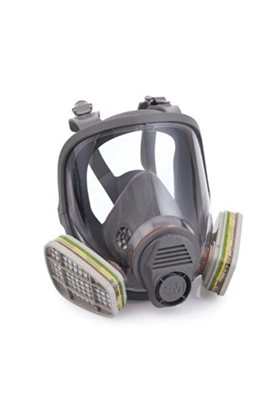 3M 6800 Tam Yüz Maskesi Orta Boy + A2 Filtre Kombine Set
