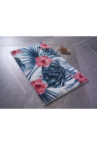 Confetti Χαλί μπάνιου Hibiscus 50x57 Coral