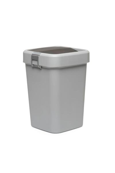 Motek Comfort Dust Bin Çöp Kovası (GRİ) - 18 Lt