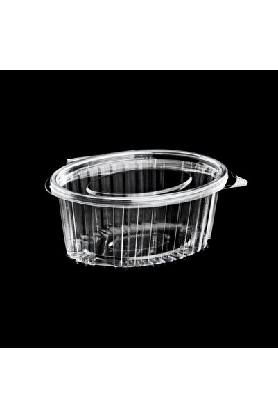 Karataş PACK Plastik Oval Sızdırmaz Kap 100 Gr. 100 Adet.
