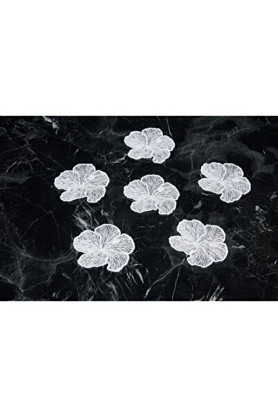 Caka home قاعدة أكواب مكونة من 6 قطع من التول (إكرو)