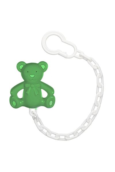 Wee Baby 903 Figured Pacifier Holder Green