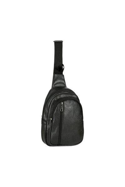 MASTER PACK Geantă de umăr unisex neagră