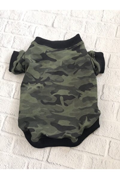 Kamuflaj Desenli Sweatshirt