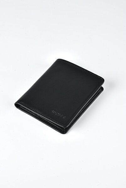 CENGİZ PAKEL Gerçek Deri Siyah Cüzdan