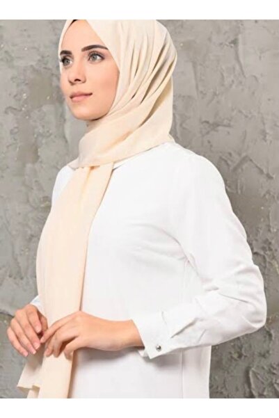Ceylin Women's Cream Medina Silk Shawl