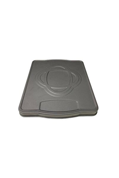 REKOR Mat Siyah Soba Tablası Soba Altlığı