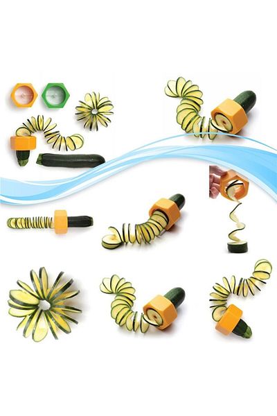 5DM Spiral Decorative Shaped Cucumber Vegetable Slicer Chopper
