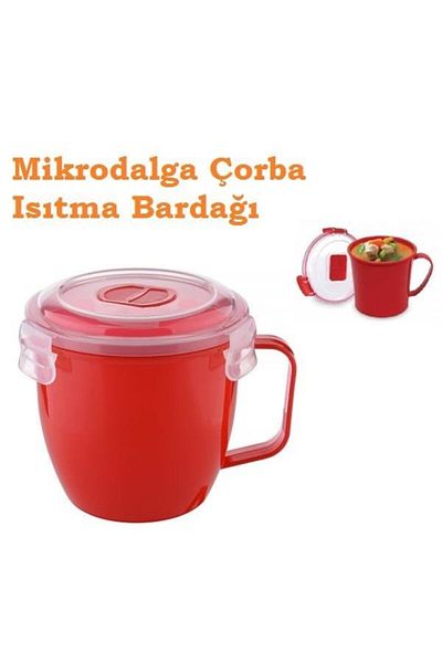 5DM Microwave Oven Heating Container with Lid for Warming Soup