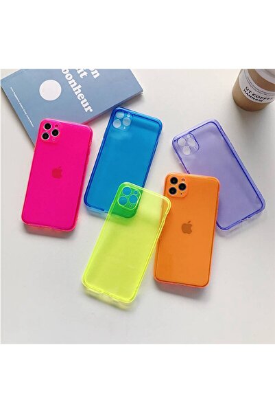 Molly Iphone 11 Pro Max Neon Turuncu Spica Silikon Kılıf