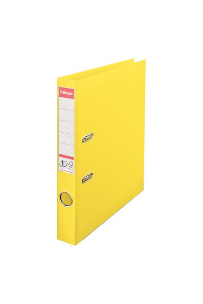 Esselte Narrow Plastic Folder (9945) Yellow 1 Piece