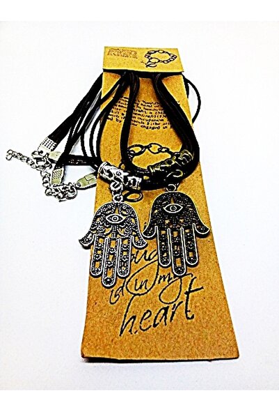 Kusakli قلادة الصداقة مع شخصية فاطمة الأم الثنائية