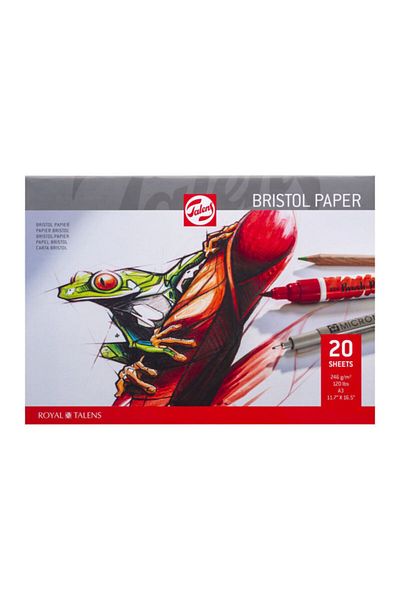 Talens A3 Bristol Paper Block - 246 Gr, 20 Yp