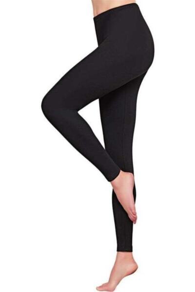 Tutku Elit Γυναικείο Μαύρο Θερμικό Καλσόν Elt2705