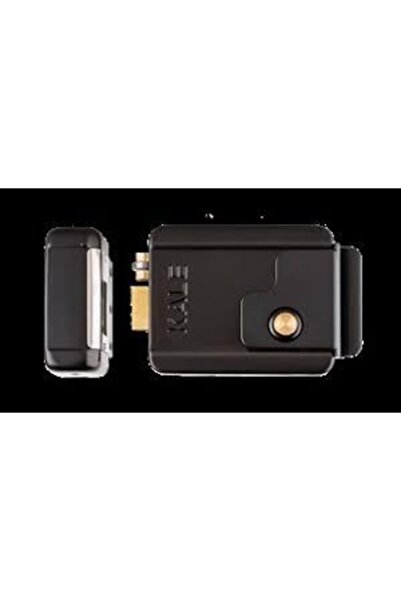 KALE 357/m Elektrikli Kapı Otomat Kilidi Makaralı - Siyah 13 Cm